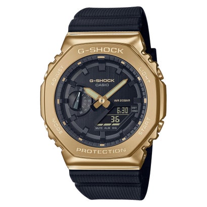 【G-SHOCK】メタルベゼル / GM-2100G-1A9JF / Gショック （ブラック×ゴールド）