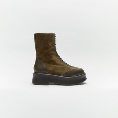 SODASHI LEATHER BOOTS （Olive Green）