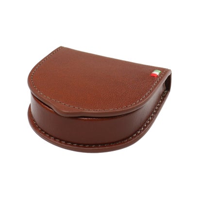 ミラグロ MILAGRO イタリア製なめし革の馬蹄コインンケース （赤銅色）
