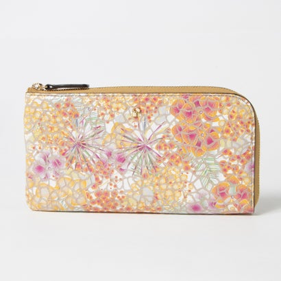 ペレボルサ PELLE BORSA L字ファスナー長財布 （イエロー）