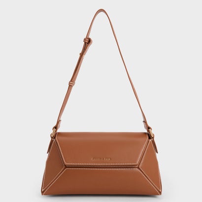 Nasrin ナスリン ジオメトリックショルダーバッグ 【再入荷】（Chocolate）