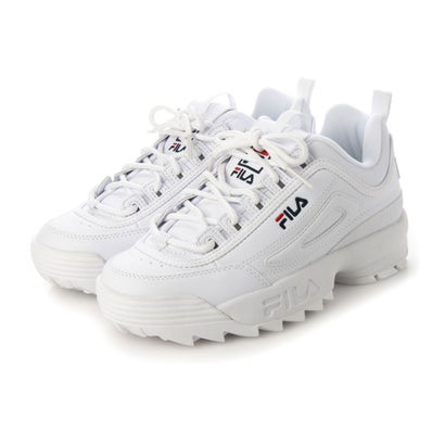 FILA フィラ 厚底スニーカー ディスラプター2 F0540W ホワイト