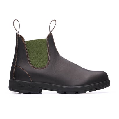 BS519 ORIGINALS ブランド名石ころ Blundstone ラウンドトゥ サイドゴアブーツ BS519408（暗然たる緑であること）