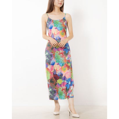 デシグアル Desigual 花柄 スリム キャミソールワンピース (マルチ)|LOCOMALL(ロコンド公式ストア)