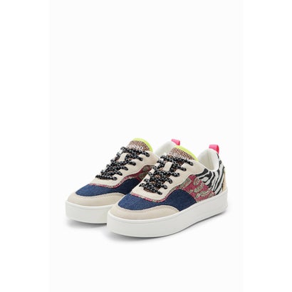 デシグアル Desigual FANCYPATCH ANIMAL スニーカーローカット （マルチ）