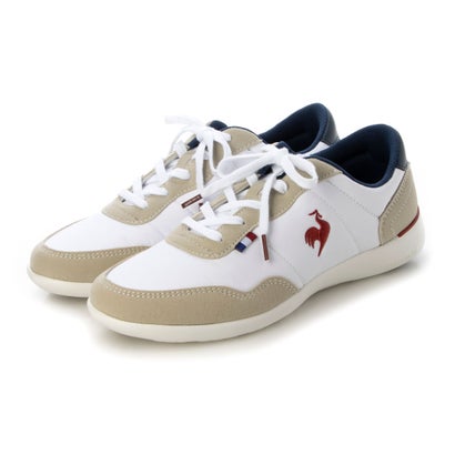 ルコックスポルティフ le coq sportif 【軽さ】第一義的スニーカー（セギュール III 広広とした  /  SEGUR III WIDE） （白いこと二人組）