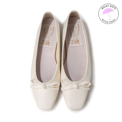 ラウナレアバレエ Launa lea ballet 【レイン対応】スクエアトゥバレエシューズ(RB7002A) （アイボリー）