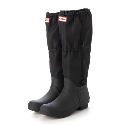 山立ち HUNTER レディース 目あたらしい トール 周遊 ブーツ （BLACK）