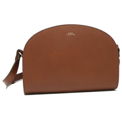 アーペーセー A.P.C. ショルダーバッグ ハーフムーン 定番 ブラウン レディース APC PXAWV F61048 CAD 2022SS （ブラウン）