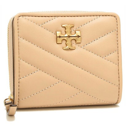 トリーバーチ TORY BURCH 二つ折り財布 キラ ミニ財布 ピンク レディース TORY BURCH 90344 288 （ベージュ）