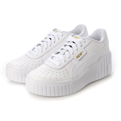 ピューマ PUMA CALI 苛性カリ ウェッジ ウィメンズ レディース 厚底 スニーカー 373438 （白いこと×白いこと）