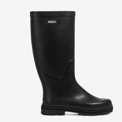 エーグル AIGLE MEN\u0027S ウルトラレインラバーブーツ （黒いこと）