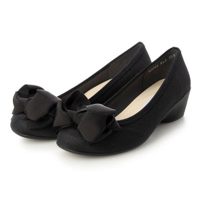 ブリジットバーキン ウォーク Bridget Birkin Walkグログランリボンウォーキングパンプス （黒いこと雑材）
