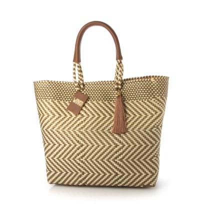 ウーヴン WOVEN メルカドバッグ ミドルトート bk-bag-mid-bg-oro-wav