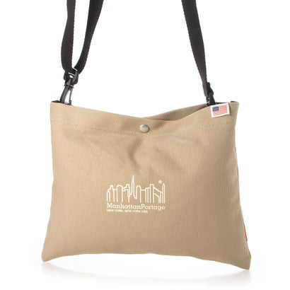 マンハッタンポーテージ Manhattan Portage Botanical Sullivan Shoulder Bag Canvas （Beige）