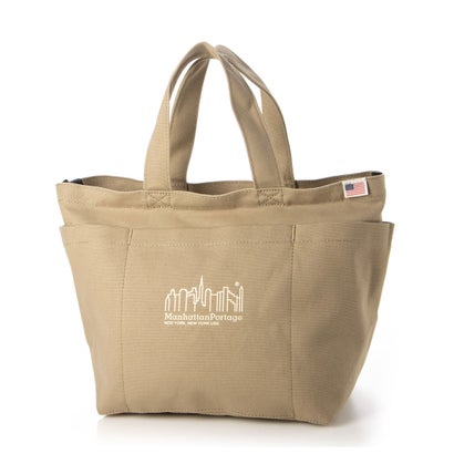 マンハッタンポーテージ Manhattan Portage Whitestone Tote Bag Canvas （Beige）