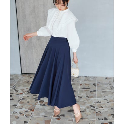 ルイルエブティック RUIRUE BOUTIQUE 選べる3typeシルエットスカート （フレア/ネイビー）