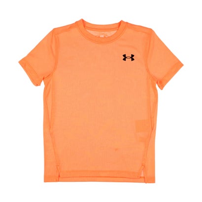 アンダーアーマー UNDER ARMOUR ジュニア 半袖機能Tシャツ UA TECH VENT JACQUARD SS 1378546 （Orange Blast / / Black）画像