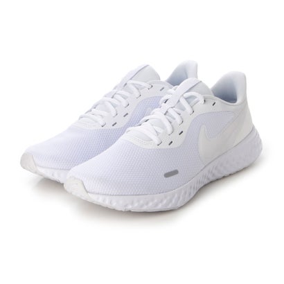 ナイキ NIKE レボリューション5 REVOLUTION 5 シューズ スニーカー BQ3204-103 （ホワイト/ホワイト）