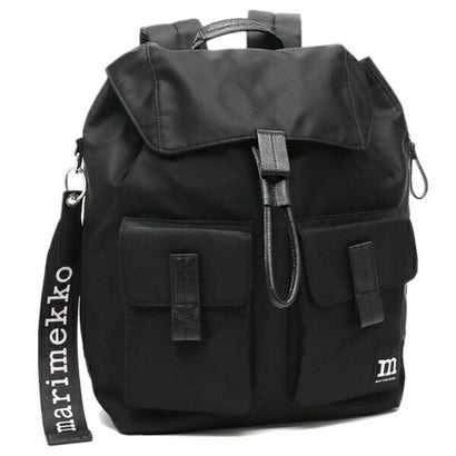 【美品✨】marimekkoマリメッコ eppu リュック　PC A4可　レザー marimekko（マリメッコ） リュック EPPU レディース バック リュック