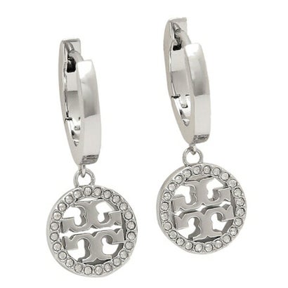 トリーバーチ TORY BURCH ピアス ミラー パヴェ フープ シルバー レディース TORY BURCH 87041 042 （シルバー）