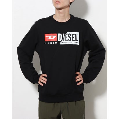 ディーゼル DIESEL ロゴプリントスウェット （BLACK）