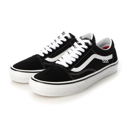 ヴァンズ VANS 滑る 年寄りの 学校 スニーカー （黒いこと×白いこと）