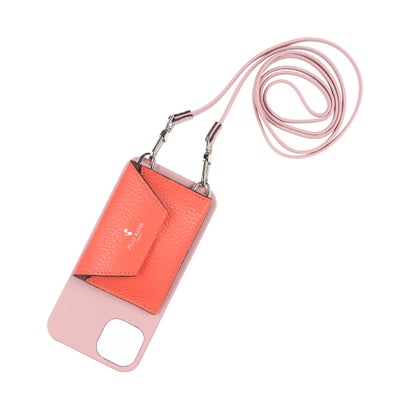 ペレボルサ PELLE BORSA スマホカバー （ピンク）