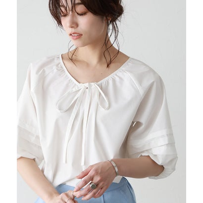 楽天市場】ATELIER PIERROT / シャーリング姫袖ブラウス アトリエ