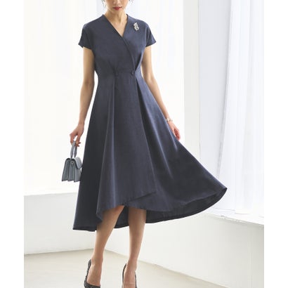 ルイルエブティック RUIRUE BOUTIQUE カシュクールフレンチワンピース （米国海軍）