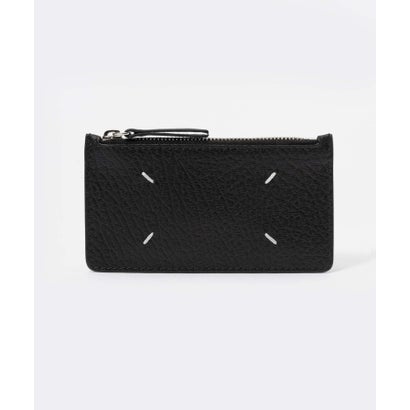 メゾン マルジェラ MAISON MARGIELA S56UI0143 P4455 カードケース レディース カードホルダーウォレット フラグメントケース レザー （ブラック）