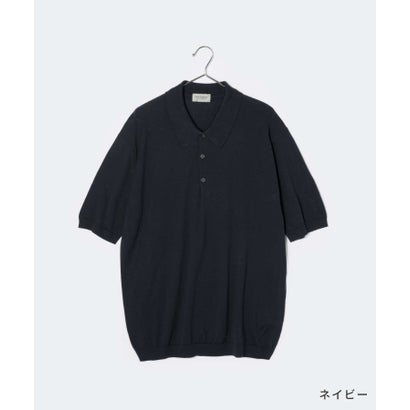 ジョンスメドレー JOHN SMEDLEY ISIS スポーツシャツ ISIS メンズ 半袖 イシス EASY FIT 編み物 スウェーター 綿織物編み物 ポロ シーアイランドコットン （米国海軍）