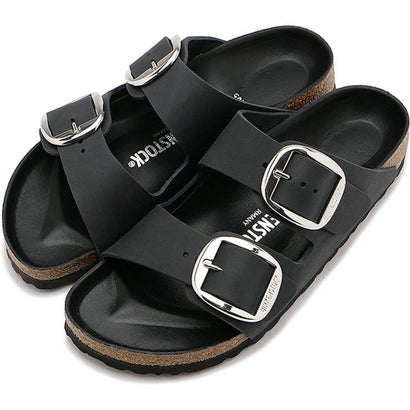 ビルケンシュトック BIRKENSTOCK ARIZONA BIG BUCKLE BLACK | NATURAL LEATHER OILED [1011075 SS23] （BLACK）