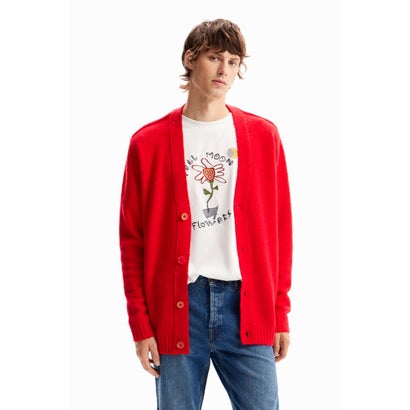 デシグアル Desigual ENRI プルオーバーロングスリーブ （ピンク/レッド）