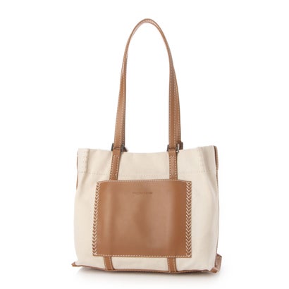 ヴィーガンヴュー veganview w handle canvas mini tote （キャメル）｜LOCOMALL（ロコンド公式ストア）