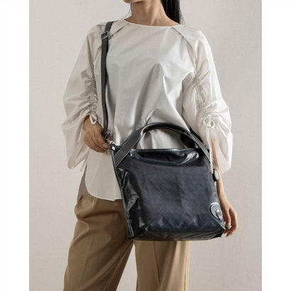 ペレボルサ PELLE BORSA「アライブ」 2WAYショルダーバッグ （ネイビー）日本製