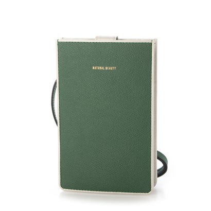 ナチュラルビューティー バッグアンドウォレット NATURAL BEAUTY BAG & WALLET シュガリ スマホショルダー ミニショルダー （グリーン）｜LOCOMALL（ロコンド公式ストア）