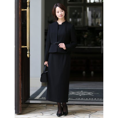 ニナ グレース NINA GRACE 【TV脚本「スカイキャッスル」松下奈緒さん着付ける】黒いことフォーマル・喪服/正喪服背広 （BLACK）