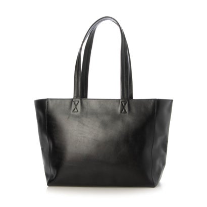 レザーラボラトリー Leather Laboratory 本革 リアルレザー トートバッグ M （BLACK）