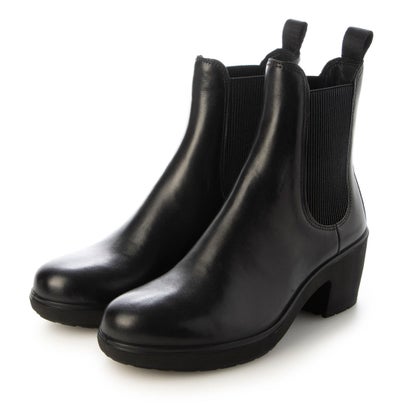 エコー ECCO ウィメンズ 本革 チェルシーブーツ メトロポール チューリッヒ （BLACK）