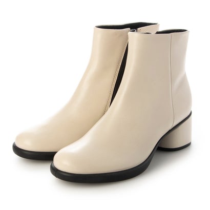 山びこ ECCO ウィメンズ 本革 ミッドカットブーツ スカルプテッド エルエックス 35 （LIMESTONE）