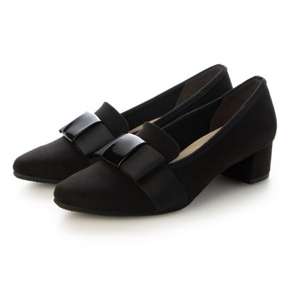 ブリジットバーキン ウォーク Bridget Birkin Walk オペラリボンヒールウォーキングパンプス (ブラックスウェード)|LOCOMALL(ロコンド公式ストア)
