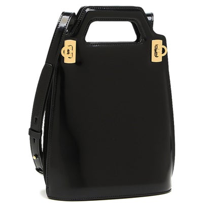 フェラガモ FERRAGAMO ハンドバッグ ワンダ ミニバッグ ブラック レディース FERRAGAMO 213494 762502 （NERO）