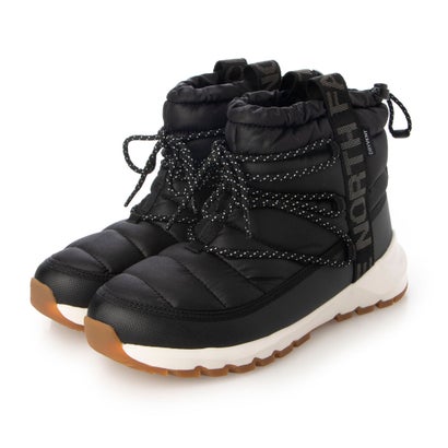 ザ 北の方 人間の顔 THE NORTH FACE THERMOBALL LACE UP WP （BLACK/GARDENIA WHITE）