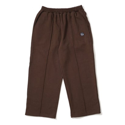 ケボズ KEBOZ BB SMALL WAPPEN SWEAT PIN TUCK PANTS BROWN （BROWN）