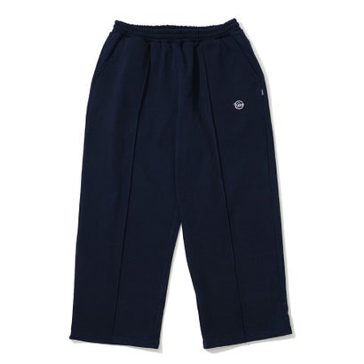 ケボズ KEBOZ BB SMALL WAPPEN SWEAT PIN TUCK PANTS NAVY (NAVY)