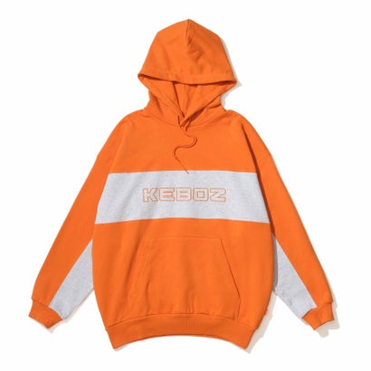 ケボズ KEBOZ KAC PANELED SWEAT HOODIE （ORANGE）