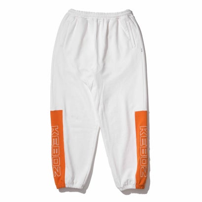 ケボズ KEBOZ KAC PANELED SWEAT PANTS （WHITE）