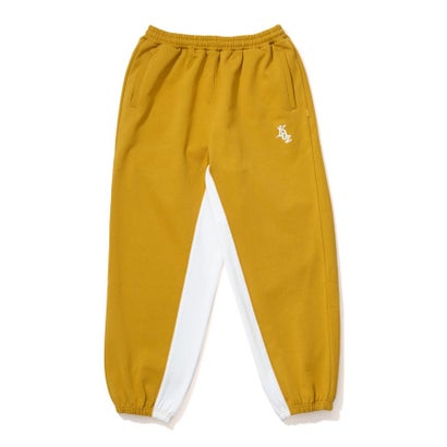 ケボズ KEBOZ SR 2TONE SWEAT PANTS (YELLOW)