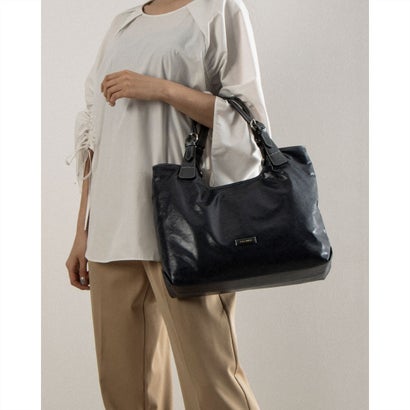 ペレボルサ PELLE BORSA 「アライブ」トートバッグ （ネイビー）日本製